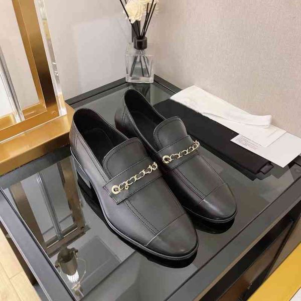 dress shoes retro leather women's non slip shoes multi chain sneakers round head square high heels series, Black
dress shoes retro leather women's non slip shoes multi chain sneakers round head square high heels series, Black