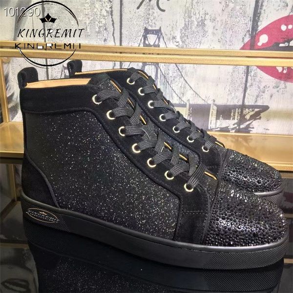 designer men women casual shoes studded spikes fashion platform insider sneakers black white leather high boots size34-48 gai
designer men women casual shoes studded spikes fashion platform insider sneakers black white leather high boots size34-48 gai