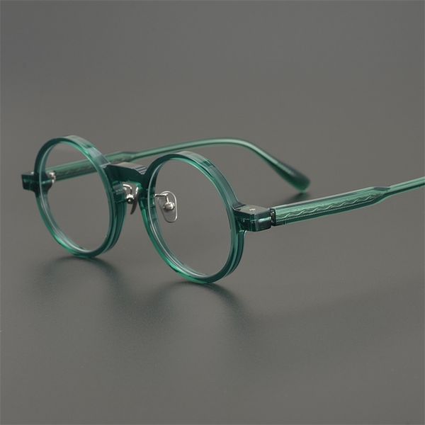 50% off factory outlet sale light jelly green hand-made plate round frame model literary and artistic youth myopia glasses frame fashion men, White;black
50% off factory outlet sale light jelly green hand-made plate round frame model literary and artistic youth myopia glasses frame fashion men, White;black