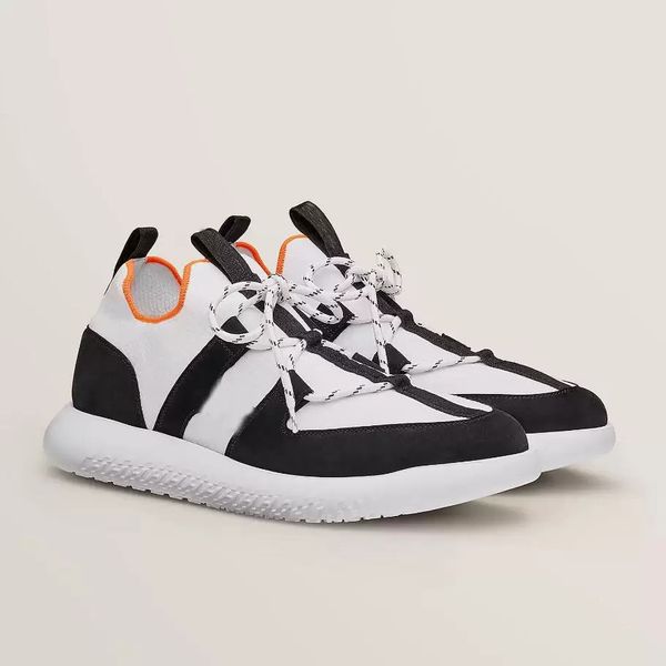 summer designer brands duel sneaker shoes men's knit calfskin light rubber sole sports comfort skateboard walking eu38-45, Black
summer designer brands duel sneaker shoes men's knit calfskin light rubber sole sports comfort skateboard walking eu38-45, Black