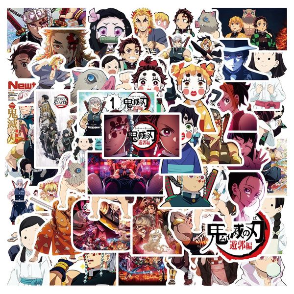 50pcs/lot new anime demon slayer yuukaku-hen stickers yuukaku henv graffiti kids toy skateboard car motorcycle bicycle sticker decals wholes
50pcs/lot new anime demon slayer yuukaku-hen stickers yuukaku henv graffiti kids toy skateboard car motorcycle bicycle sticker decals wholes
