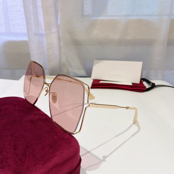 0817s pink gold metal square sunglasses women oversized geometric glasses sun shades sonnenbrille uv400 protection eyewear, White;black
0817s pink gold metal square sunglasses women oversized geometric glasses sun shades sonnenbrille uv400 protection eyewear, White;black