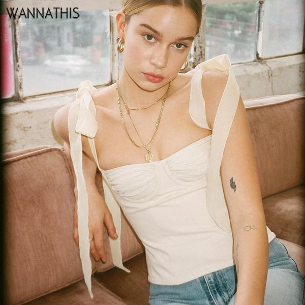 spaghetti strap slash neck chiffon camisole women sleevesless casual camisole ruffles backless bow bandage crop top, White
spaghetti strap slash neck chiffon camisole women sleevesless casual camisole ruffles backless bow bandage crop top, White