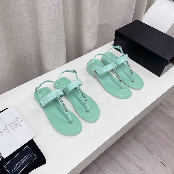 2022 famous brand casual classic luxury chain sandals girl walking loafers women's designer summer shoes genuine leather flip flops who, Black
2022 famous brand casual classic luxury chain sandals girl walking loafers women's designer summer shoes genuine leather flip flops who, Black