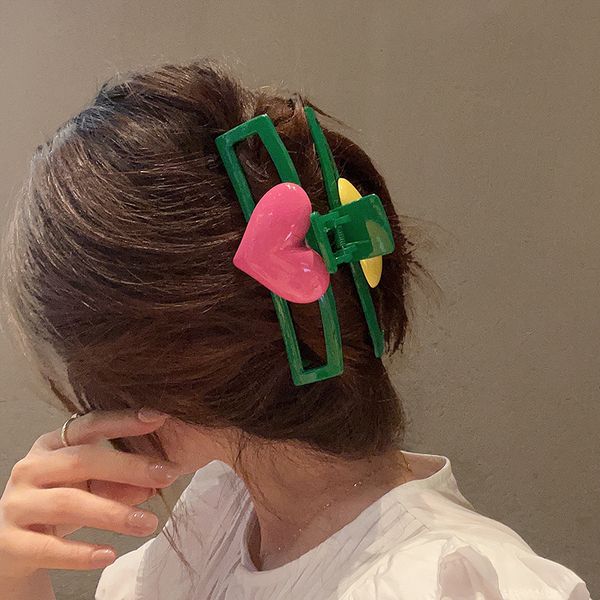 south korea dongdaemun love barrettes back head updo square hollow shark clip fashion attendance hair accessories for women, Slivery;golden
south korea dongdaemun love barrettes back head updo square hollow shark clip fashion attendance hair accessories for women, Slivery;golden