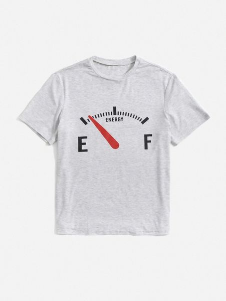 men 1pc letter graphic tee a9tx#, White;black