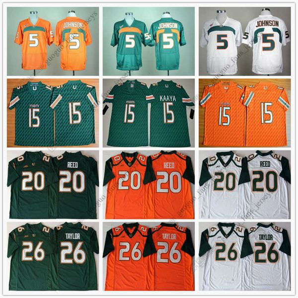 ncaa miami hurricanes football jersey andre johnson brad kaaya ed reed sean taylor orange white jersey size s, Black
ncaa miami hurricanes football jersey andre johnson brad kaaya ed reed sean taylor orange white jersey size s, Black