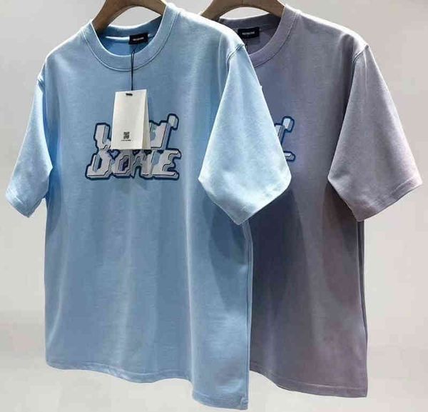 brand designer men's women's t-shirt weldone korean fashion alphabet printing liquefaction simple men women minority couple round, White
brand designer men's women's t-shirt weldone korean fashion alphabet printing liquefaction simple men women minority couple round, White