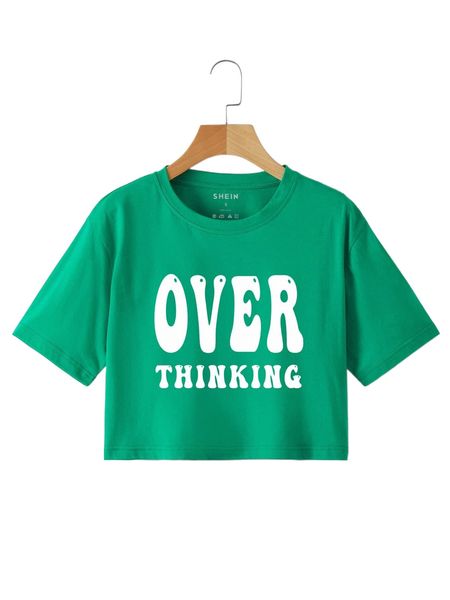 letter graphic crop tee 46xh#, White
letter graphic crop tee 46xh#, White