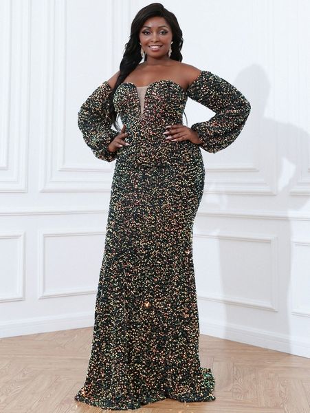 seomiscky plus off shoulder mermaid sequin prom dress k0lw#, Black
seomiscky plus off shoulder mermaid sequin prom dress k0lw#, Black