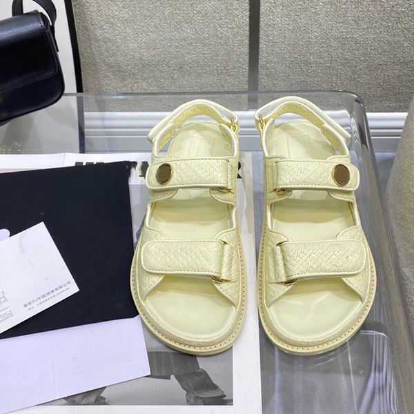 white women shoes designer velcroed genuine leather sandals platform beach shoes comfortable interior open toe breathable fashion match, Black
white women shoes designer velcroed genuine leather sandals platform beach shoes comfortable interior open toe breathable fashion match, Black