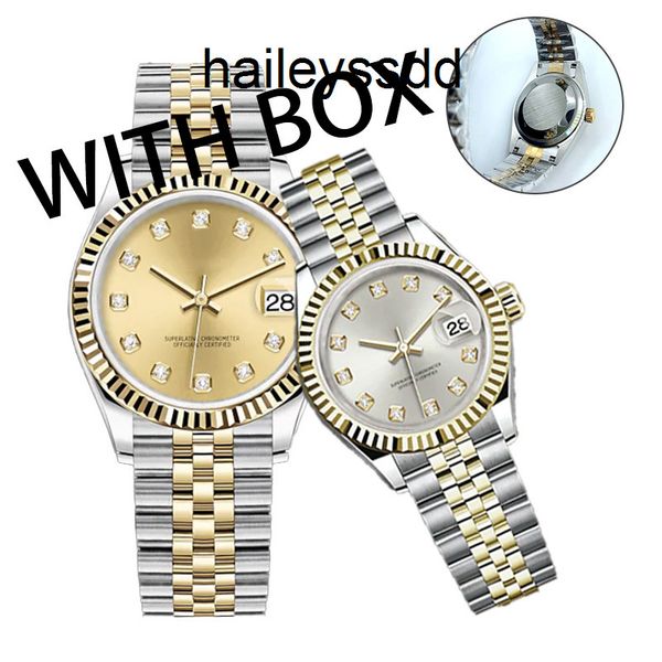 mens automatic mechanical watches 36/41mm full stainless steel luminous waterproof 28/31mm women watch couples style classic wristwatches 2p, Slivery;brown 
mens automatic mechanical watches 36/41mm full stainless steel luminous waterproof 28/31mm women watch couples style classic wristwatches 2p, Slivery;brown