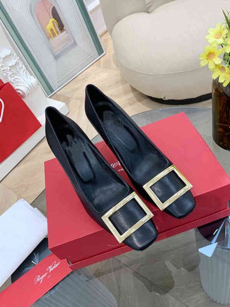 dress shoes spring and summer rv metal square buckle cowhide shallow mouth skin banana heel shoes women's square head wedding, Black
dress shoes spring and summer rv metal square buckle cowhide shallow mouth skin banana heel shoes women's square head wedding, Black