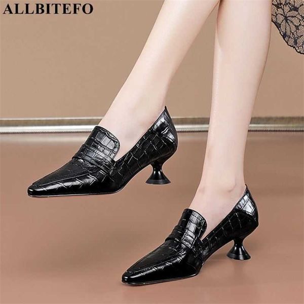 allbitefo stiletto real genuine leather women high heels spring fashion leisure women heels shoes simple basic high heel shoes 210611, Black
allbitefo stiletto real genuine leather women high heels spring fashion leisure women heels shoes simple basic high heel shoes 210611, Black