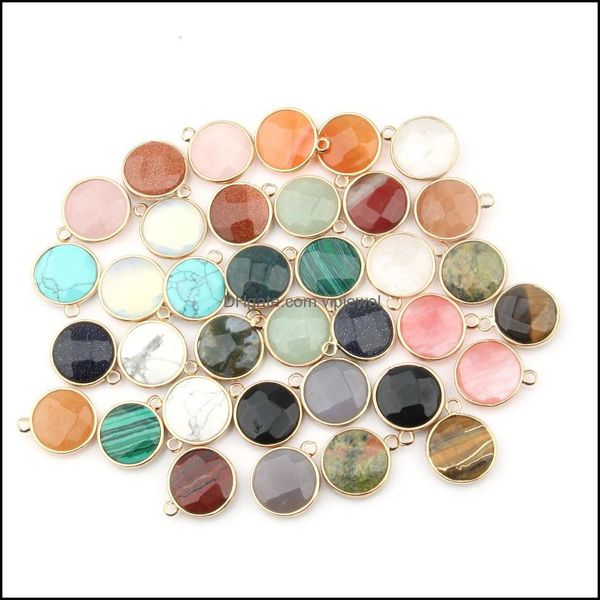 charms jewelry findings components round shape natural stone rose quartzz/tiger eyes pendant diy for necklace or jewe dhi79, Bronze;silver
charms jewelry findings components round shape natural stone rose quartzz/tiger eyes pendant diy for necklace or jewe dhi79, Bronze;silver