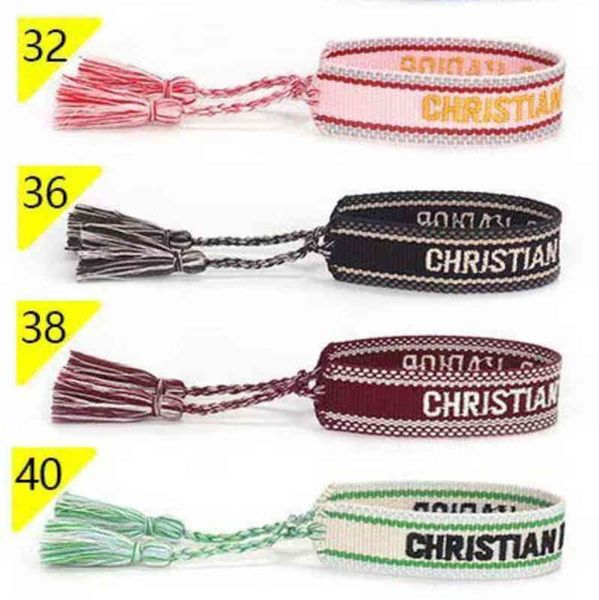 classic brand fashion bangles bracelets luxury women men handmade signature embroidered woven tassel adjustable bracelet jewelry friendship, Black
classic brand fashion bangles bracelets luxury women men handmade signature embroidered woven tassel adjustable bracelet jewelry friendship, Black