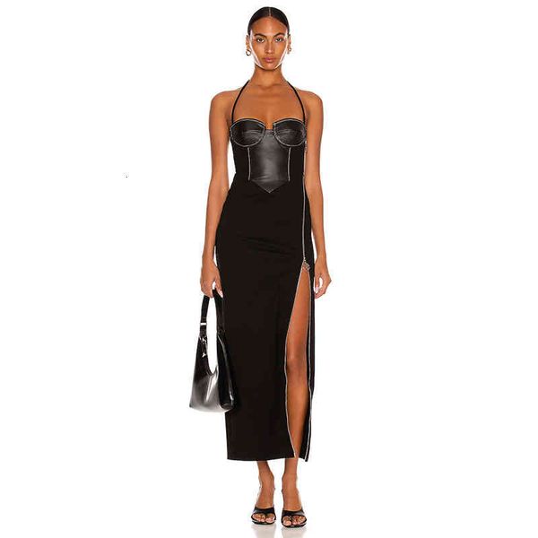 casual dresses fashion women's wear neck wrap chest tight stretch long dress autumn, Black;gray
casual dresses fashion women's wear neck wrap chest tight stretch long dress autumn, Black;gray