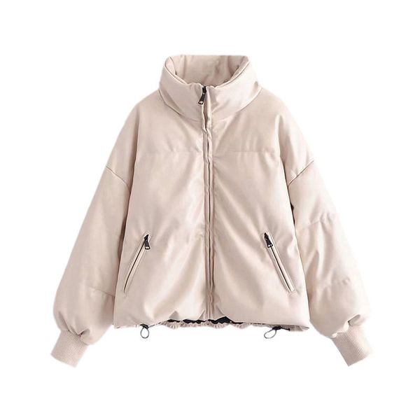 warm parkas women fashion pu leather coat women elegant zipper cotton jackets female ladies outwear for mother's days gift, Black
warm parkas women fashion pu leather coat women elegant zipper cotton jackets female ladies outwear for mother's days gift, Black