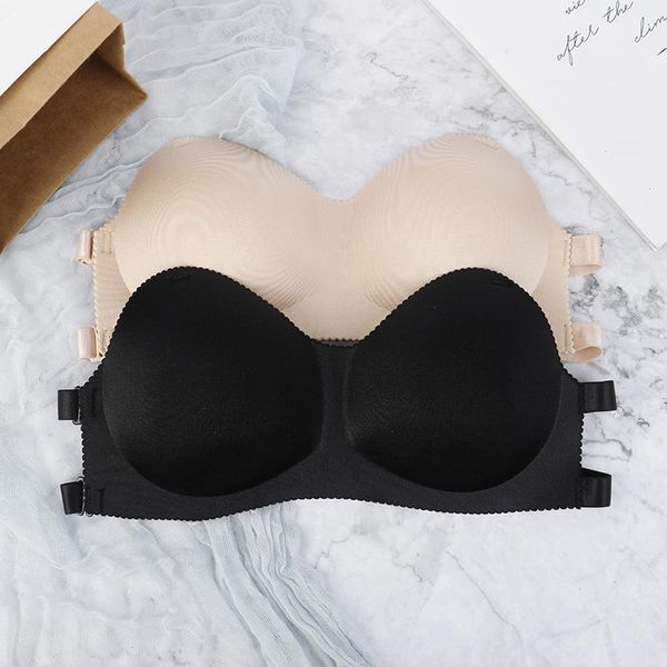 wireless invisible bralette women fashion soft black nude seamless lingerie strapless bra push up, Red;black
wireless invisible bralette women fashion soft black nude seamless lingerie strapless bra push up, Red;black