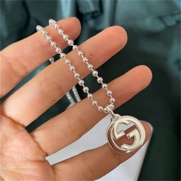 2022 fashion 20% off desiner jewelry 925 ujia double necklace trend hip-hop liudin same versatile interlockin lare g sweater chain, Silver
2022 fashion 20% off desiner jewelry 925 ujia double necklace trend hip-hop liudin same versatile interlockin lare g sweater chain, Silver