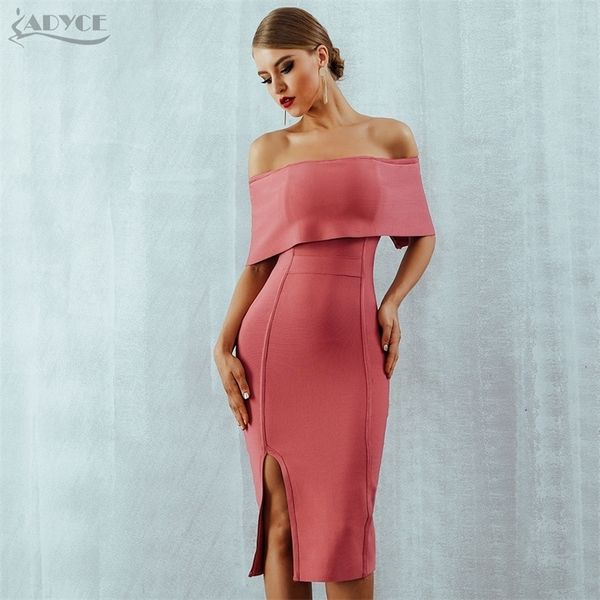 adyce summer woman bodycon bandage dress slash neck off shoulder midi club dress celebrity evening party dress vestidos y200418, Black;pink
adyce summer woman bodycon bandage dress slash neck off shoulder midi club dress celebrity evening party dress vestidos y200418, Black;pink