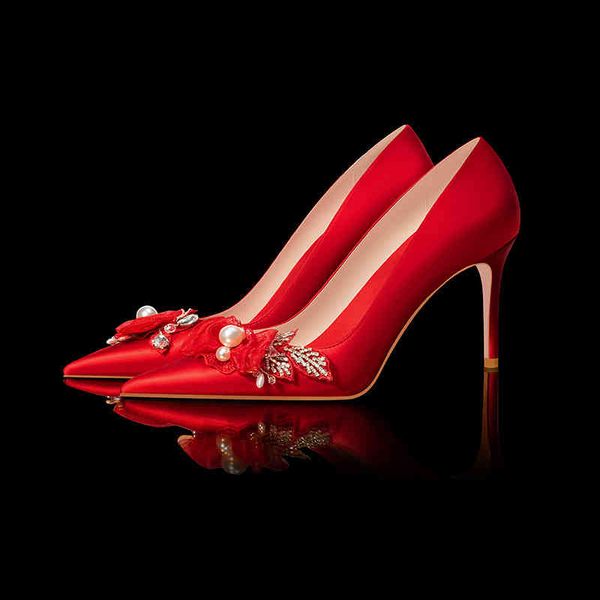 dress shoes spring and summer women's shoes pointed thin heels high metal beaded square buckle wedding fashion single fmwo, Black
dress shoes spring and summer women's shoes pointed thin heels high metal beaded square buckle wedding fashion single fmwo, Black