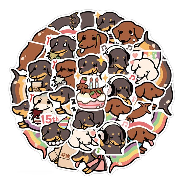 40pcs/set cute dachshund dog lapsticker pack waterproof wall stickers phone case bike notebook guitar kids suitcase
40pcs/set cute dachshund dog lapsticker pack waterproof wall stickers phone case bike notebook guitar kids suitcase