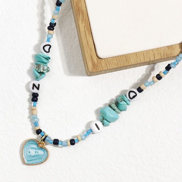 bohemian colorful irregular stone beads necklace women fashion heart butterfly pendant necklace party jewelry, Silver
bohemian colorful irregular stone beads necklace women fashion heart butterfly pendant necklace party jewelry, Silver