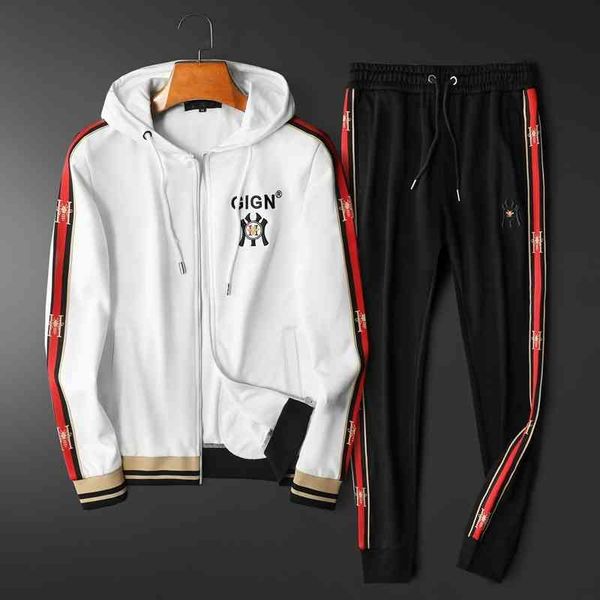 men's sports fashion trend brand clothing d2021 and new sweater leisure suit men, Gray
men's sports fashion trend brand clothing d2021 and new sweater leisure suit men, Gray