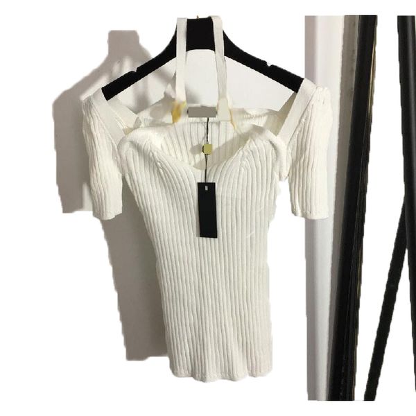ss womens sleeveless camis tanks v-neck uniform size knitted cotton t-shirt fashion european summer spring twisted sling t-shirt short sleev, White
ss womens sleeveless camis tanks v-neck uniform size knitted cotton t-shirt fashion european summer spring twisted sling t-shirt short sleev, White