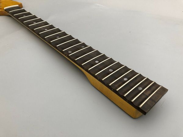 scallop fretboard maple electric guitar neck 22 fret 25.5 inch unfinished #s21
scallop fretboard maple electric guitar neck 22 fret 25.5 inch unfinished #s21