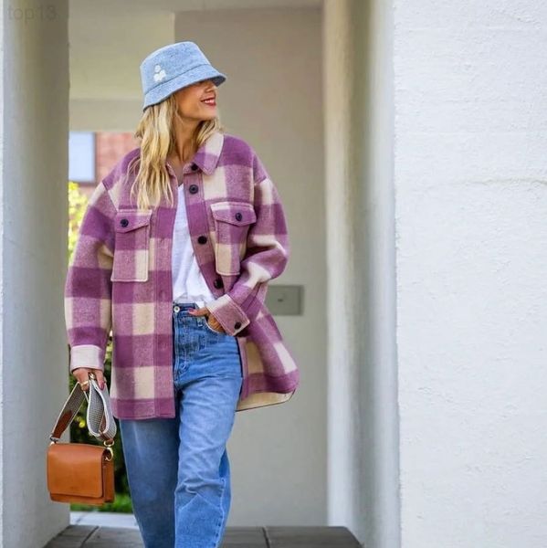 women's jackets designer ism short 22 spring new wool lapel long sleeve coat plaid versatile tweed women gx2857 8uzl, Black;brown
women's jackets designer ism short 22 spring new wool lapel long sleeve coat plaid versatile tweed women gx2857 8uzl, Black;brown