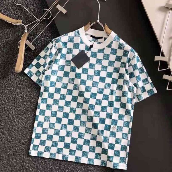 designer lvp t shirt vintage oversized sweat luxe white correct version of br spring summer new white blue checkerboard letter printing vers, White;black
designer lvp t shirt vintage oversized sweat luxe white correct version of br spring summer new white blue checkerboard letter printing vers, White;black