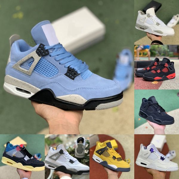 red thunder 4 4s mens basketball shoes jumpman lightning noir university blue black cement cat cream sail white oreo bred shimmer off neon d
red thunder 4 4s mens basketball shoes jumpman lightning noir university blue black cement cat cream sail white oreo bred shimmer off neon d