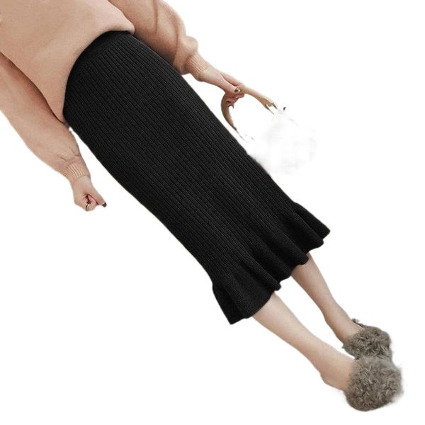 skirts bjl 2022 women's winter knitting line fishtail skirt package hip brunette sweater pencil female u12o#, Black
skirts bjl 2022 women's winter knitting line fishtail skirt package hip brunette sweater pencil female u12o#, Black
