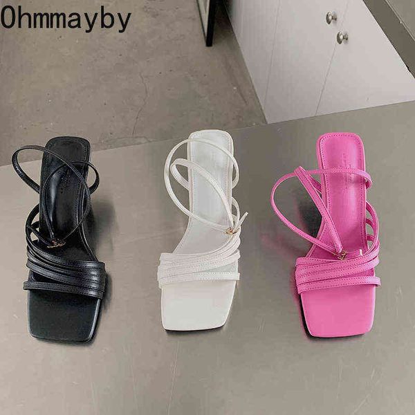 2022 summer narrow band sandals women casual high heel ladies square toe shoes outdoor dress sandal mujer y220409, Black
2022 summer narrow band sandals women casual high heel ladies square toe shoes outdoor dress sandal mujer y220409, Black