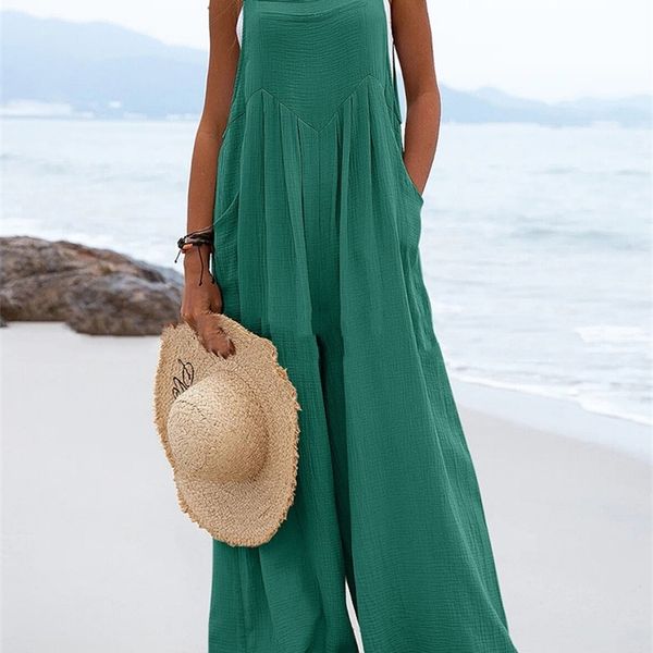 loose jumpsuits women oversized black pant suits straight wide leg long trouser casual button strap romper woman summer overalls 220713, Black;white
loose jumpsuits women oversized black pant suits straight wide leg long trouser casual button strap romper woman summer overalls 220713, Black;white