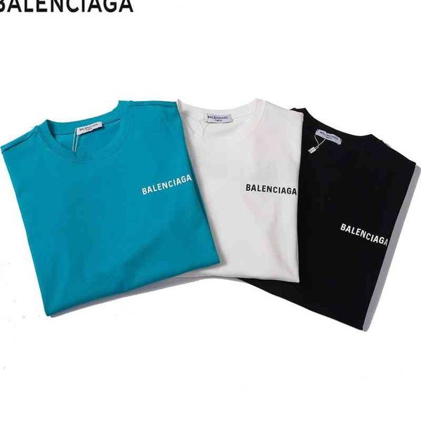 2022 designer bal t shirt 2022 chest back letter printed short sleeve t-shirt lovers trend, White;black
2022 designer bal t shirt 2022 chest back letter printed short sleeve t-shirt lovers trend, White;black