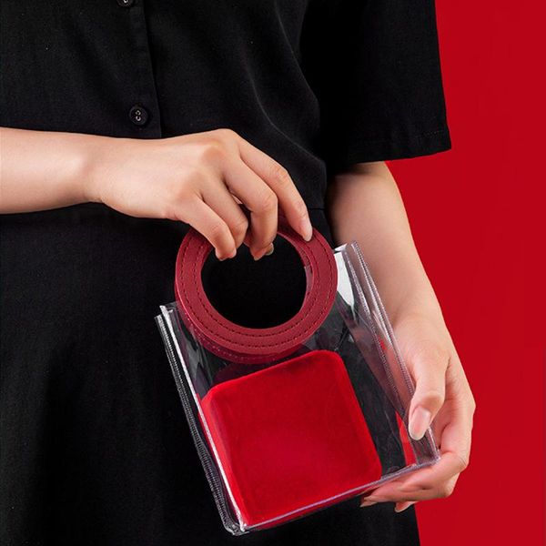 evening bags women's bag exquisite gift shopping handbags female shoulder mini casual pvc femme transparent for women bolsas
evening bags women's bag exquisite gift shopping handbags female shoulder mini casual pvc femme transparent for women bolsas
