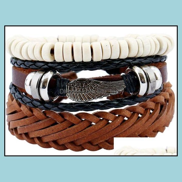 charm bracelets mtilayer wings cross leather bracelet drop delivery 2021 baby dhgno, Golden;silver
charm bracelets mtilayer wings cross leather bracelet drop delivery 2021 baby dhgno, Golden;silver
