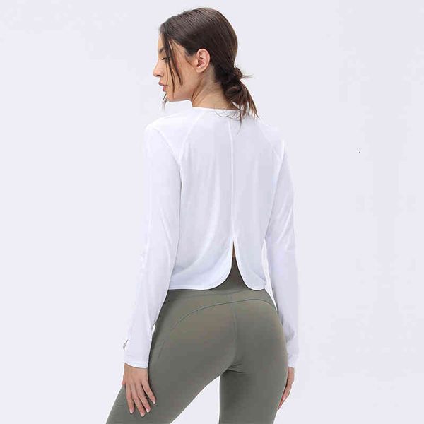 women's two piece pants autumn and winter yoga long sleeve t-shirt split beautiful back half sports fashion clothes c352, White
women's two piece pants autumn and winter yoga long sleeve t-shirt split beautiful back half sports fashion clothes c352, White