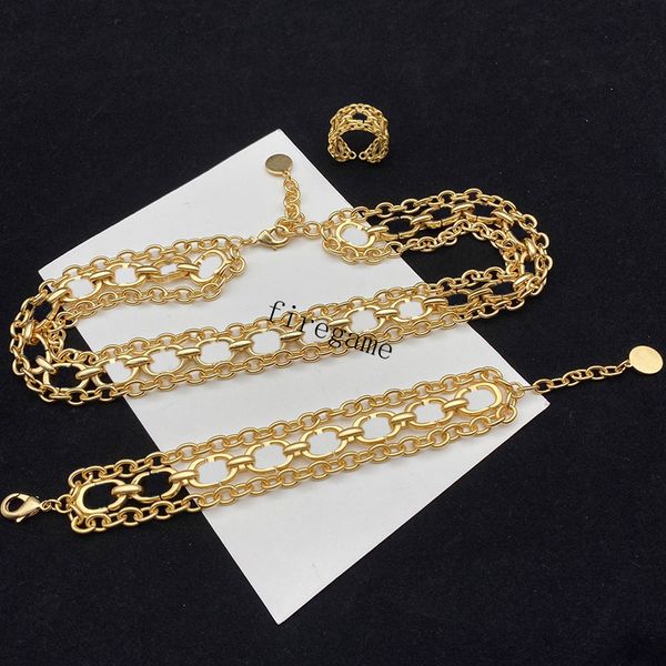 ins style chain bracelets fashion letters women necklaces vintage hollow designer ladies ring bangle jewelry, Black
ins style chain bracelets fashion letters women necklaces vintage hollow designer ladies ring bangle jewelry, Black