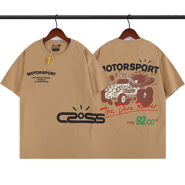 22ss khaki car t shirt usa europe high street tee spring summer fashion skateboard men women cotton tshirt, Black;brown
22ss khaki car t shirt usa europe high street tee spring summer fashion skateboard men women cotton tshirt, Black;brown
