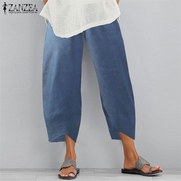 fashion denim blue harem pants women's spring trousers zanzea casual elastic waist pantalon female solid turnip plus size t200617, Black;white
fashion denim blue harem pants women's spring trousers zanzea casual elastic waist pantalon female solid turnip plus size t200617, Black;white