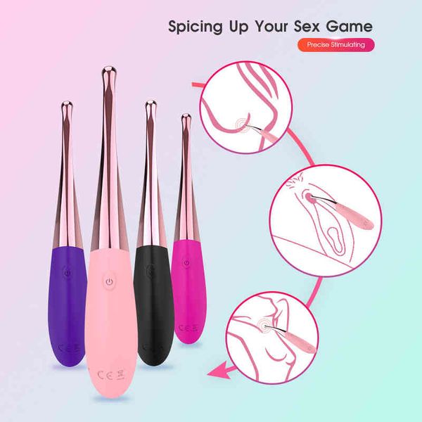 new quality comfortable couple supplies wholesale high frequency for women stimulator massager female masturbator, Silver
new quality comfortable couple supplies wholesale high frequency for women stimulator massager female masturbator, Silver