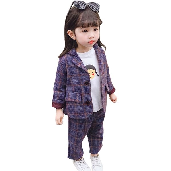 kids clothes girls plaid jacket pants costume for girls casual outfit for girls spring autumn kids clothing 210412, White
kids clothes girls plaid jacket pants costume for girls casual outfit for girls spring autumn kids clothing 210412, White