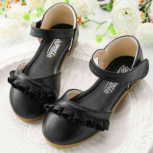children's sandals summer shallow mouth baotou single shoes anti slip soft soled princess shoes girls' leather shoes g220415, Black;red
children's sandals summer shallow mouth baotou single shoes anti slip soft soled princess shoes girls' leather shoes g220415, Black;red