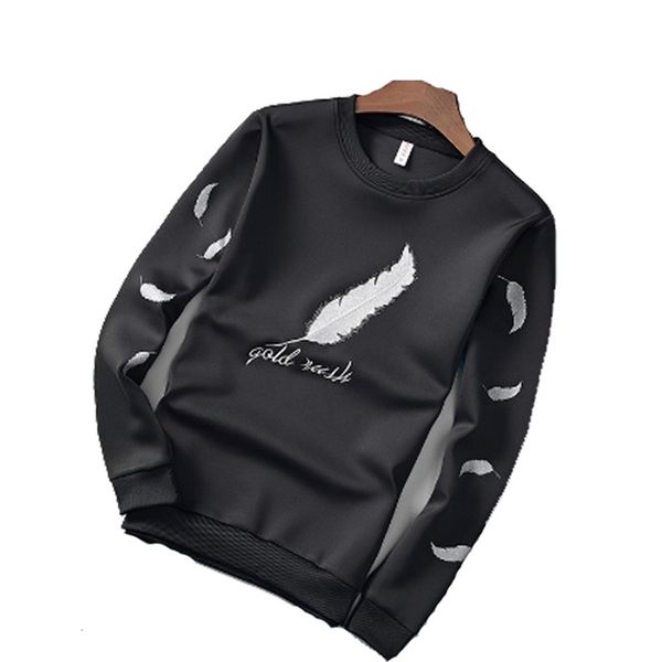 arrival men casual autumn style man straight tees long sleeve male fashion hoodies fit spring 210924, Black
arrival men casual autumn style man straight tees long sleeve male fashion hoodies fit spring 210924, Black