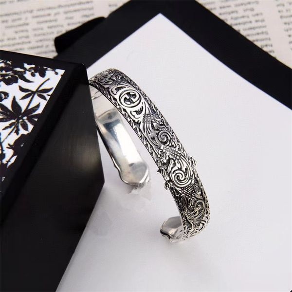 81% off factory for sale gujia animal series head carved tang pattern flower double opening male and female same type couple bracelet, Black
81% off factory for sale gujia animal series head carved tang pattern flower double opening male and female same type couple bracelet, Black