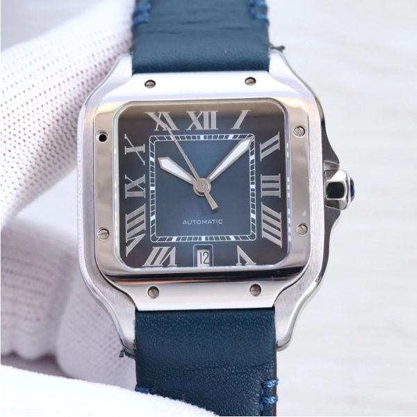 

Ca Square Mens Watches 40mm Stainless Steel Mechanical Watches Case and Bracelet Fashion gold wristwatch Male Wristwatches Montre De Luxe watche factory gift hjd, Water proof